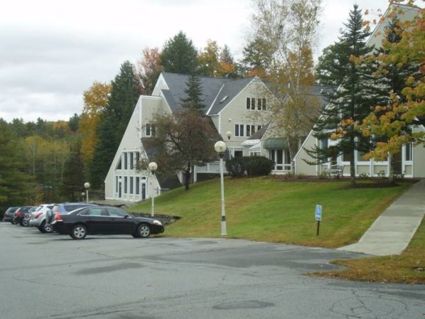 Exterior with Parking A and B